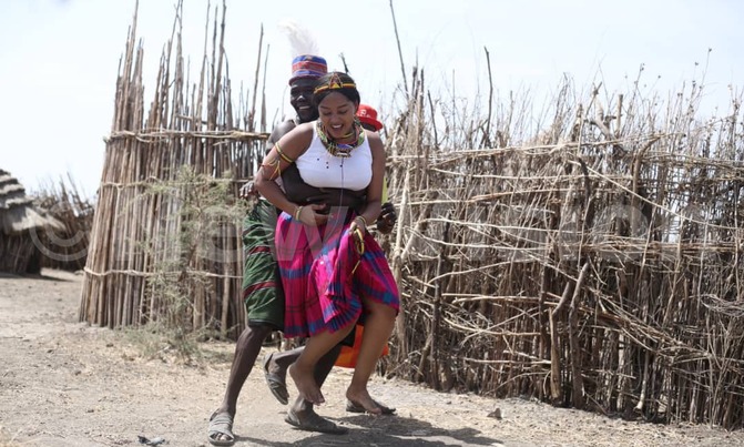 Fabiola marries Karimojong warrior Fabiola marries Karimojong warrior