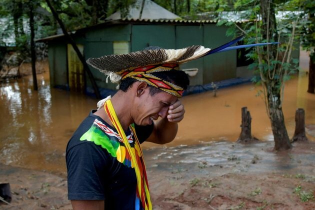 Heavy Rains Leave Brazil Indigenous Group Homeless Again