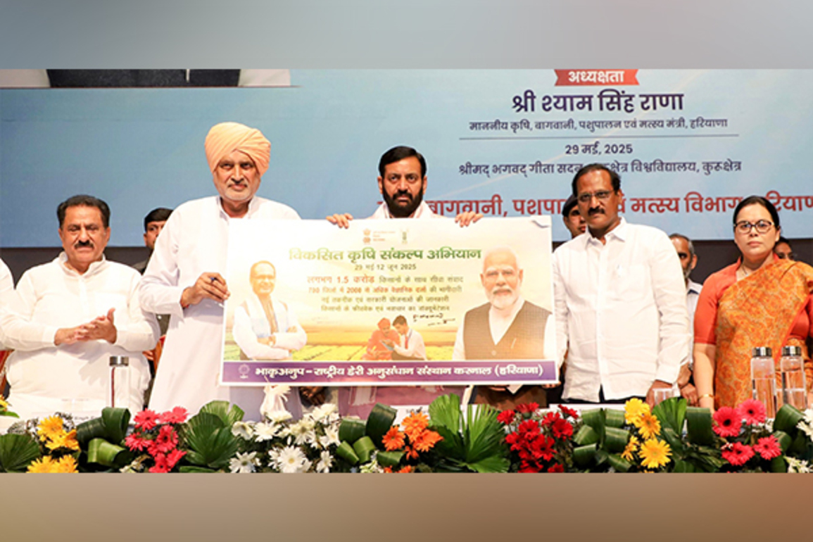 55 Years of Congress Misrule Behind Farmers' Plight, Says Haryana Chief Minister