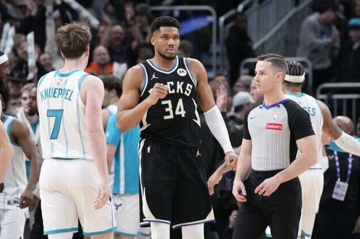 NBA roundup: Giannis Antetokounmpo sets 30-10-5 mark in Bucks' win