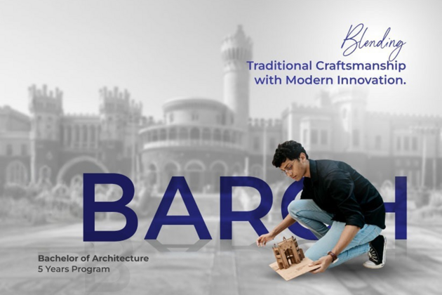 From Concept to Creation: A comprehensive BArch experience at Nitte University