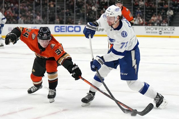 Win streak over, Lightning hope to rebound at San Jose