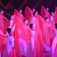 DPRK-PYONGYANG-CHINA-XI JINPING-ARTISTIC PERFORMANCE