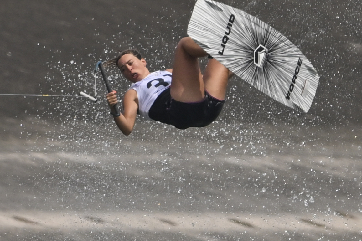 (SP)CHINA-CHENGDU-THE WORLD GAMES 2025-WATERSKI & WATERBOARD-WOMEN-WAKEBOARD FREESTYLE-QUALIFICATION (CN)
