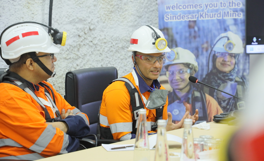 ICMM's Rohitesh Dhawan at Hindustan Zinc townhall.