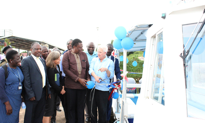 Vessel to assist Kalangala health service delivery Vessel to assist Kalangala health service delivery