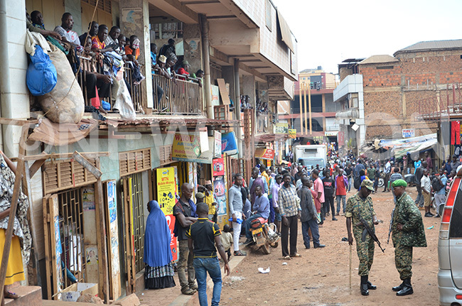  isenyi residents looking on during the operation   