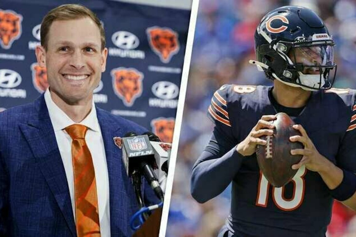 Bears coach Ben Johnson reveals offseason plan for QB Caleb Williams