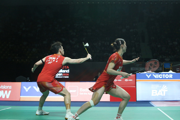 (SP)THAILAND-BANGKOK-BADMINTON-THAILAND OPEN 2026-MIXED DOUBLES-SEMIFINAL