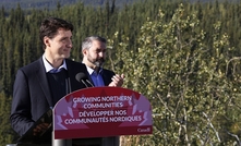 Justin Trudeau, prime minister of Canada, and Sandy Silver, premier of Yukon