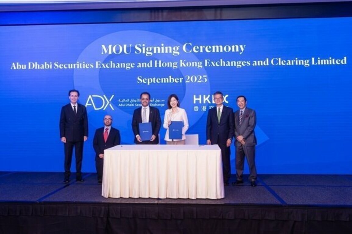 ADX, Hong Kong Exchanges and Clearing Limited enhance collaboration