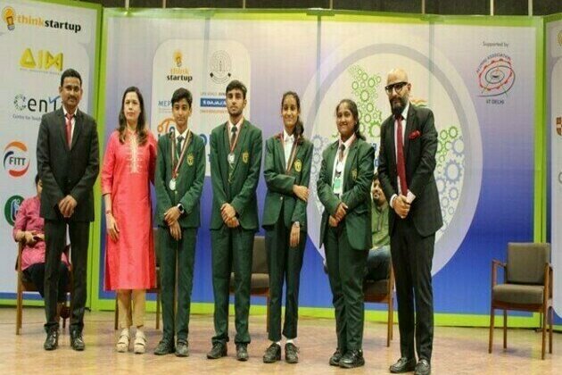DPS Warangal Students among top 25 teams in "Think Startup Youth Ideathon 2022" Challenge