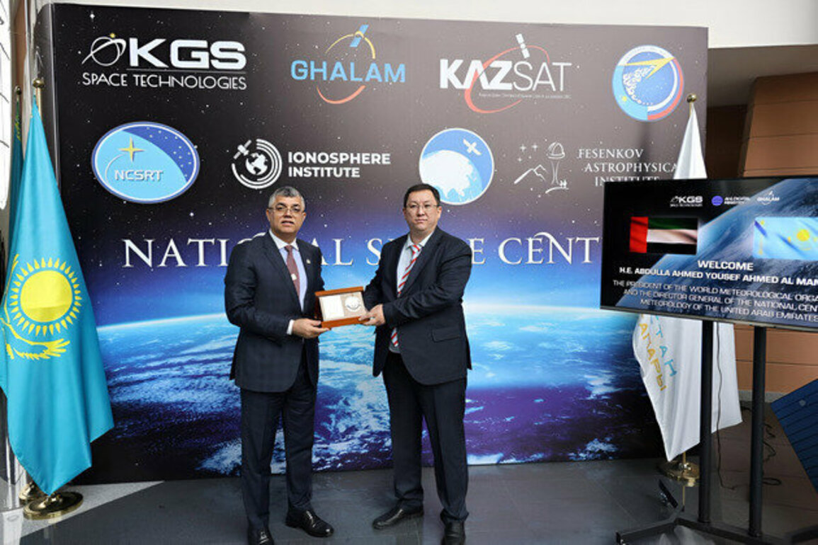 WMO President explores strengthening space, climate cooperation with Kazakhstan