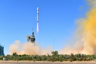 Update: China launches space computing satellite constellation