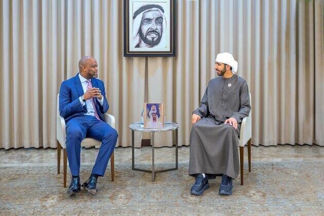 Shakhbout bin Nahyan, AfCFTA SG discuss joint cooperation, regional developments