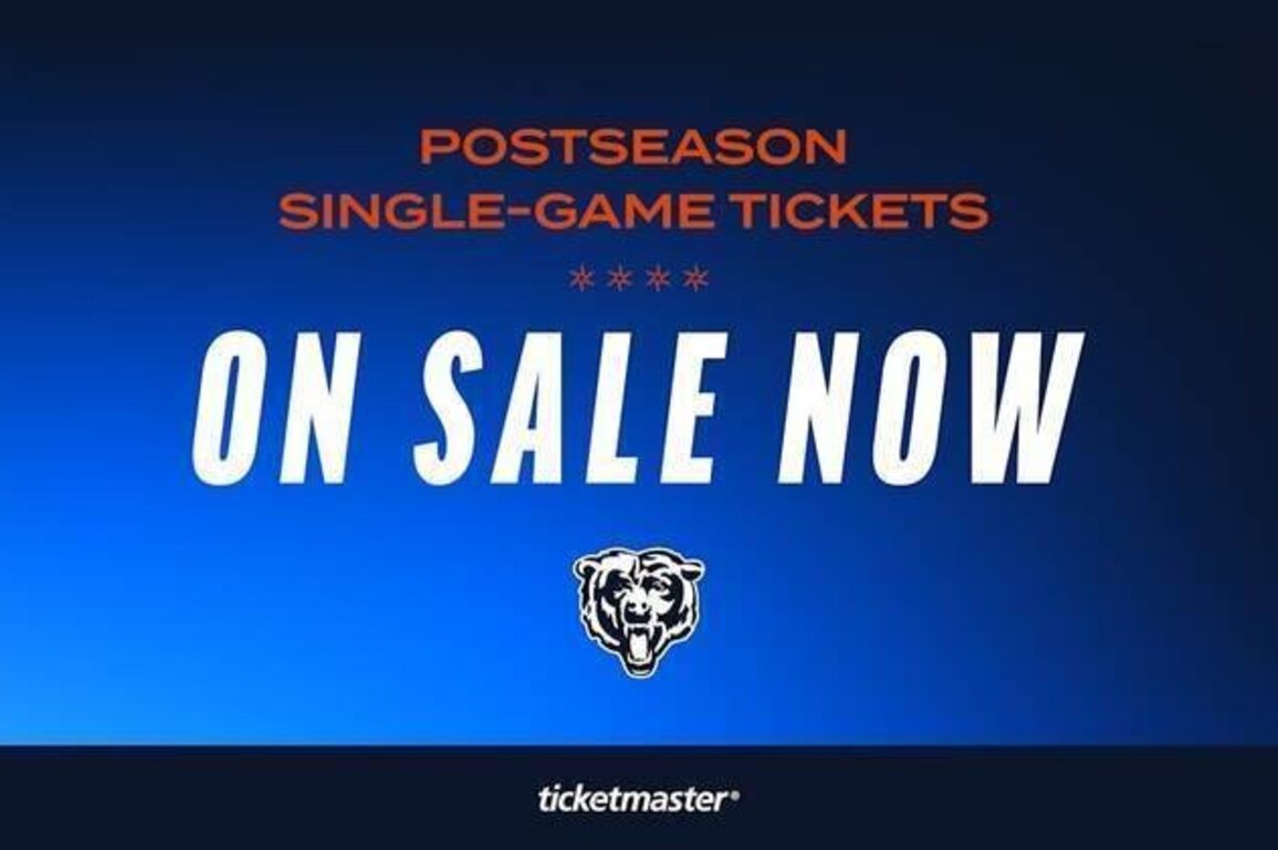 Tickets for potential Chicago Bears home postseason games on sale now