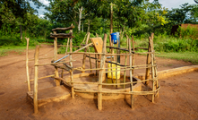  A typical successfully drilled water well in Uganda