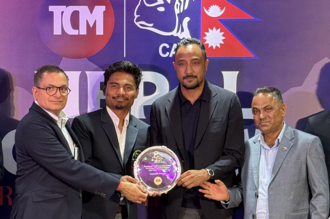 Nepal Cricket officials, players celebrate historic performance in Mumbai