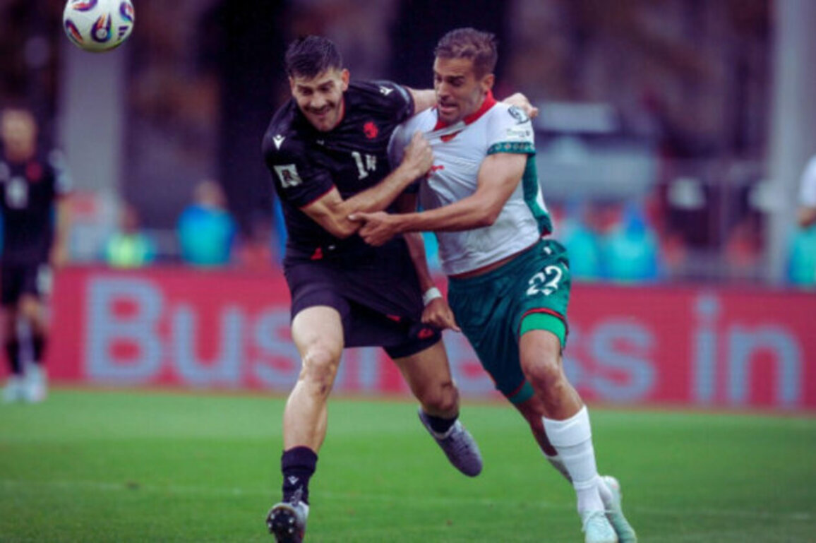 Bulgaria Crushed 3:0 in Georgia, World Cup Hopes in Ruins