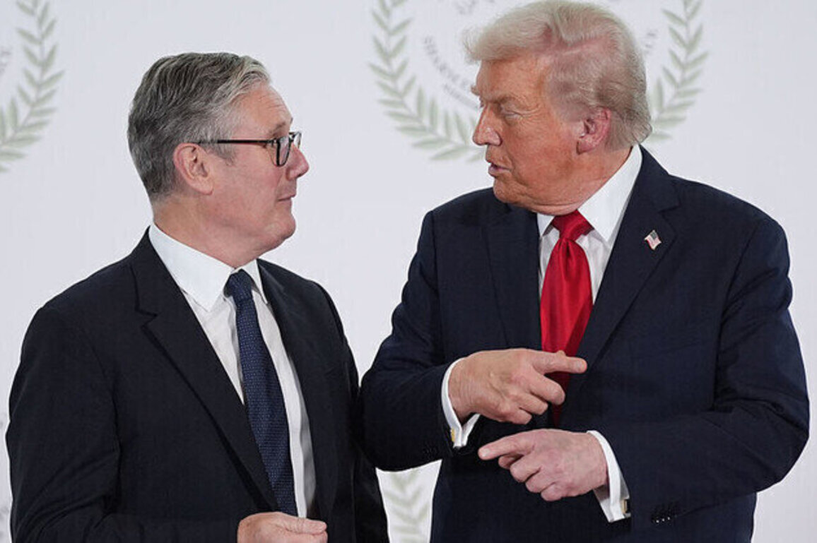 Trump shares comedy skit portraying Starmer as terrified of him 
