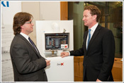 Passive flue gas heat recovery devices presented to MPs 