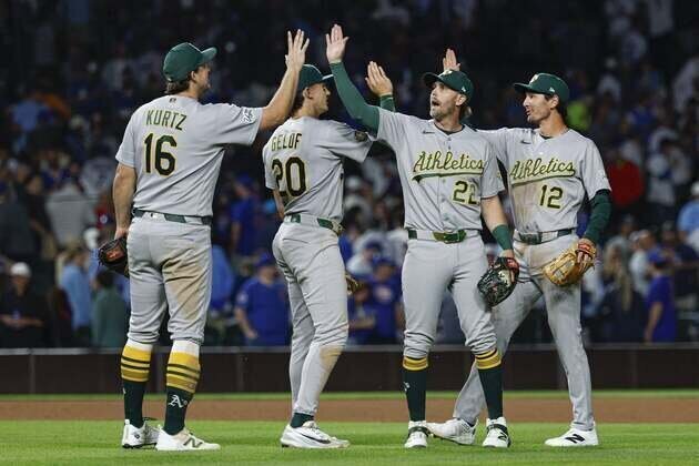 A's pursue a first against Cubs: an interleague series sweep