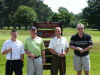 Temperatures soar for golf event