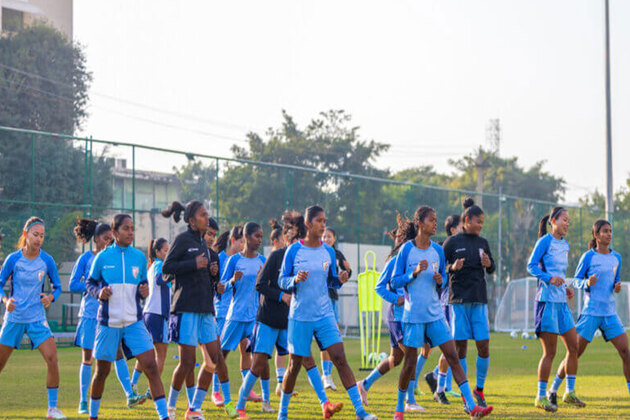 Indian senior women's team begin training in Gurugram