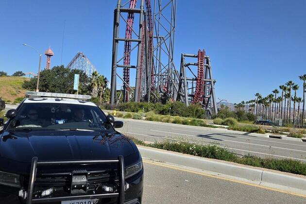 Six Flags Magic Mountain opens after bomb threat investigation