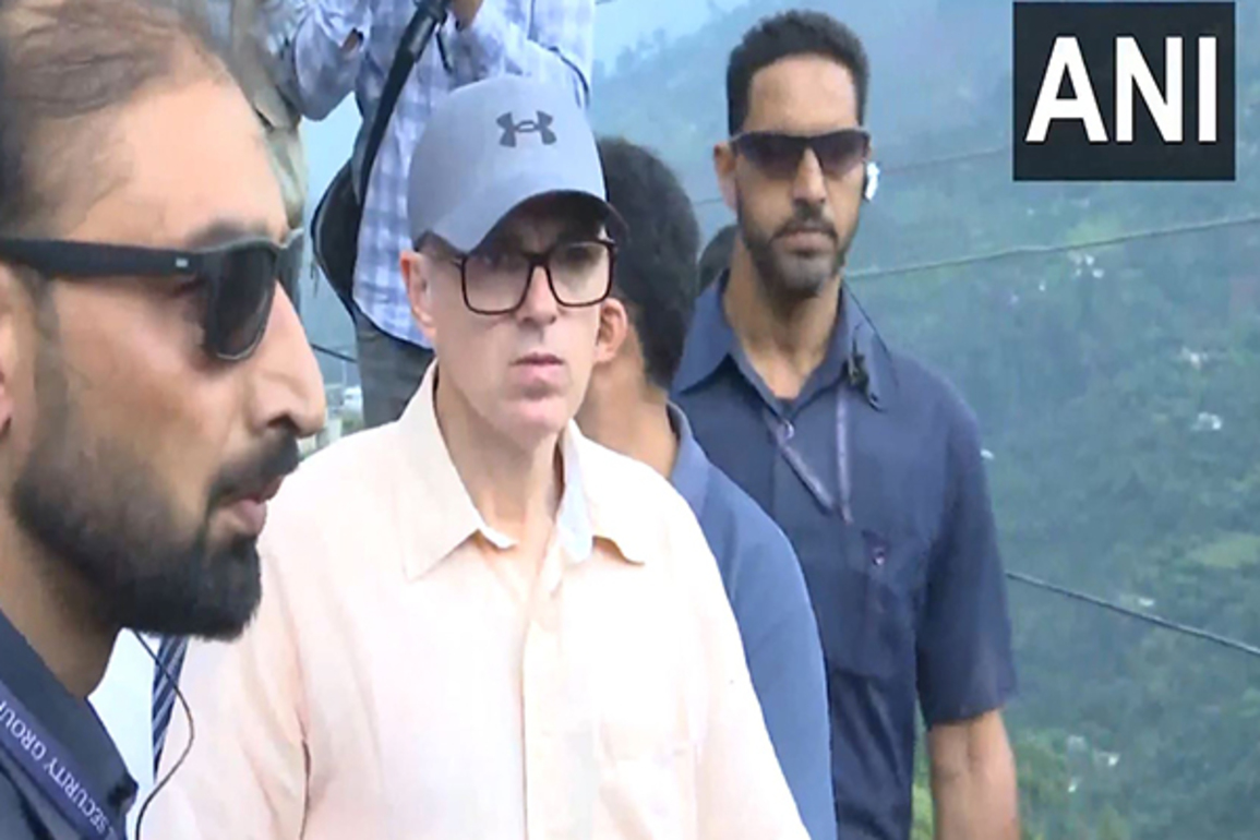 "Situation being assessed": Jammu-Kashmir CM Omar Abdullah visits cloudburst-hit Ramban district