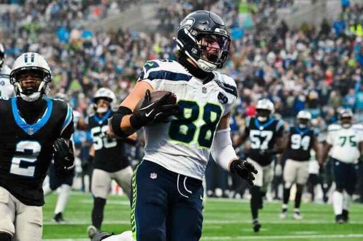 AJ Barner Stepped Up In Seahawks' 27-10 Win Over Panthers
