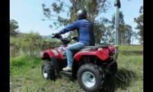  A new safety standard for quad bikes will see the fitting of rollbars become mandatory. Picture courtesy WorkSafe.