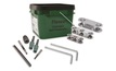 The Rip Repair Kit contains everything needed to splice up to 50ft (15.2m) of belt with a power tool