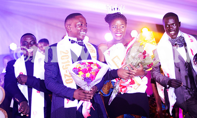 Ssenyonga, Kabasombo crowned Mr and Miss Y+ 2019/2020 Ssenyonga, Kabasombo crowned Mr and Miss Y+ 2019/2020