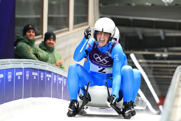 (MICO2026)ITALY-CORTINA D'AMPEZZO-OLYMPIC WINTER GAMES-LUGE-WOMEN'S DOUBLES