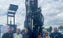  The Qmatec and Just Drill teams at the UK’s Geotechnica event in July