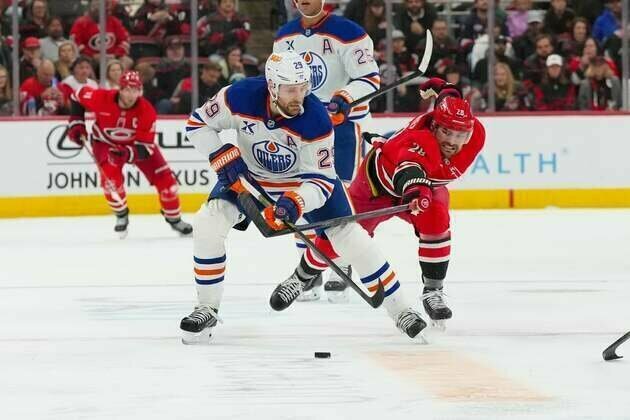 NHL roundup: Leon Draisaitl's heroics lift Oilers past Hurricanes in OT