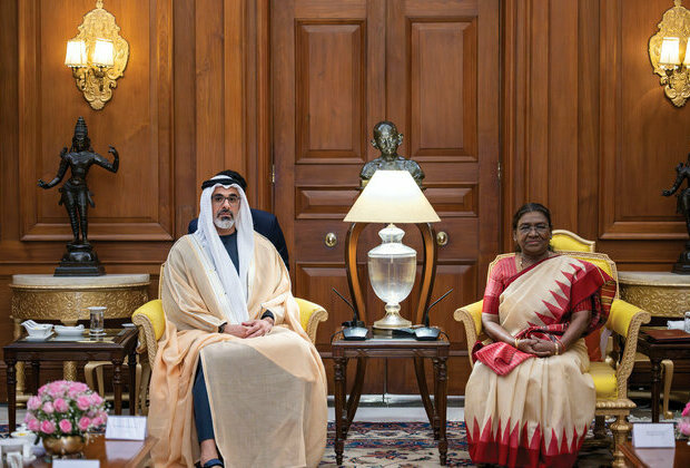 Abu Dhabi Crown Prince, President of India discuss friendship, cooperation