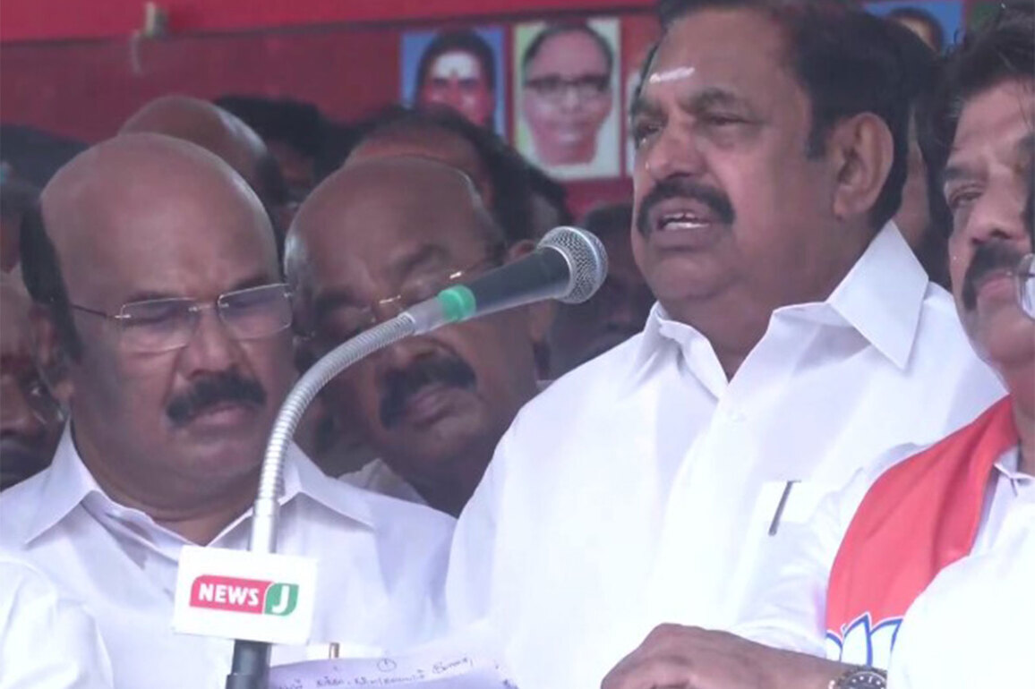 "Stalin is just a puppet CM": EPS slams DMK govt