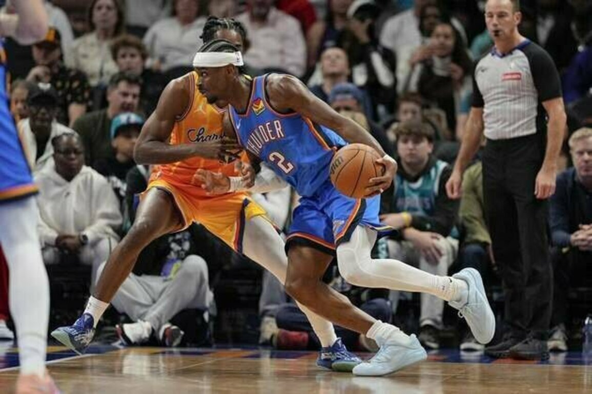 Efficient Shai Gilgeous-Alexander leads Thunder to road win over Hornets