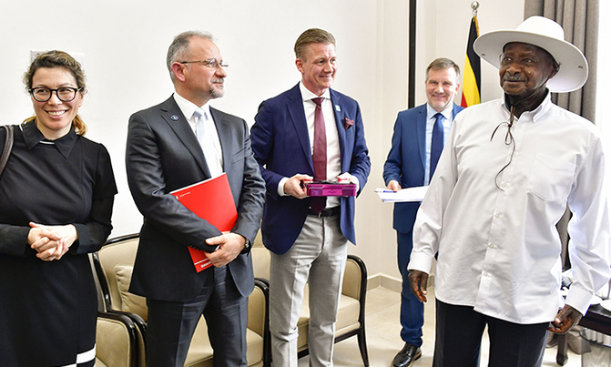 Museveni urges Danish investors to invest in clean water supply Museveni urges Danish investors to invest in clean water supply