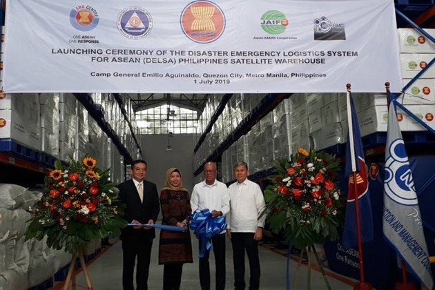 ASEAN, NDRRMC open emergency satellite warehouse for reg&#039;l response