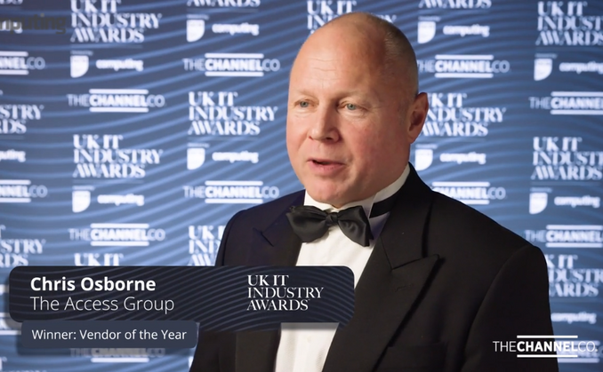 Video: Access Group, Vendor of the Year at UK IT Industry Awards 2023