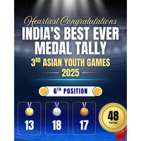 Mandaviya hails Indian atheletes following country's best show at Asian Youth Games