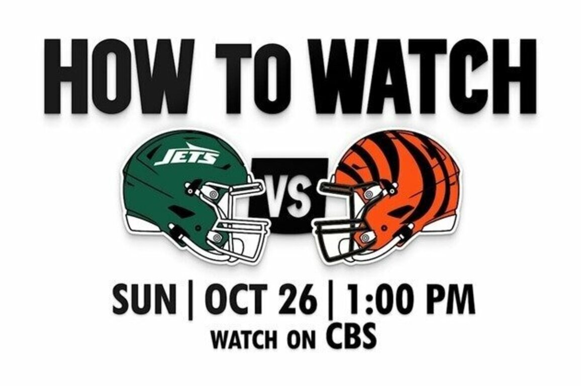 HOW TO Jets vs. Bengals for Week 8 of the 2025 Season