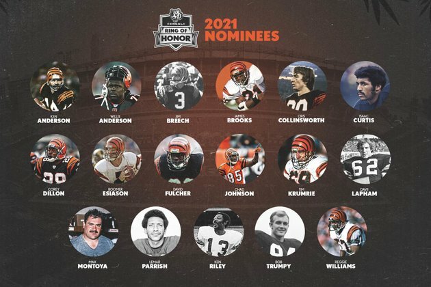 Bengals Announce Ring of Honor Ballot