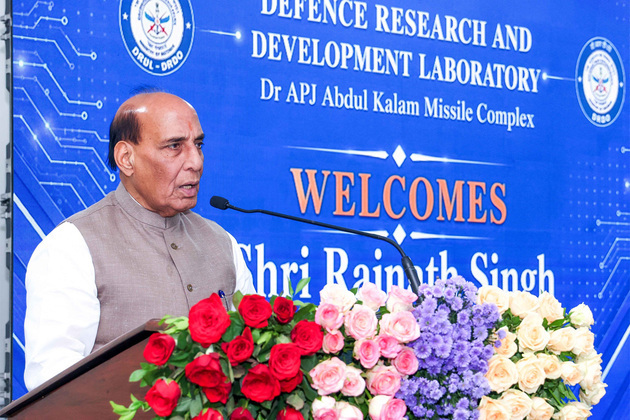 Rajnath Singh inaugurates Advanced Weapon System Complex at DRDL in Hyderabad