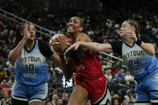 Aces look to make it 15 straight wins in rematch with Sky