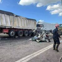 EGYPT-PORT SAID-TRUCK COLLISION-ACCIDENT