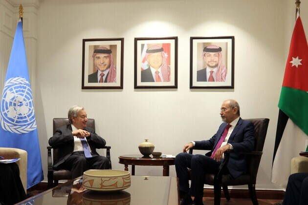 JORDAN-AMMAN-UN CHIEF-VISIT
